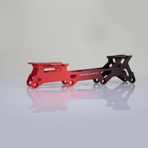 Roller Hockey skate Frames-two-colored anodzing
